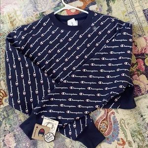 Champion cropped crew neck